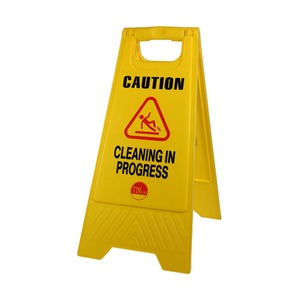 Caution Cleaning In Progress SiteForce® A-Frame Safety Temporary Floor Stand Sign - 600x300mm
